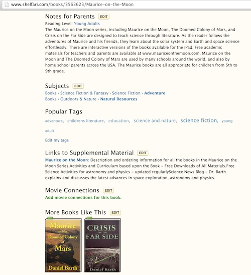 shelfari_4 shelfari information page