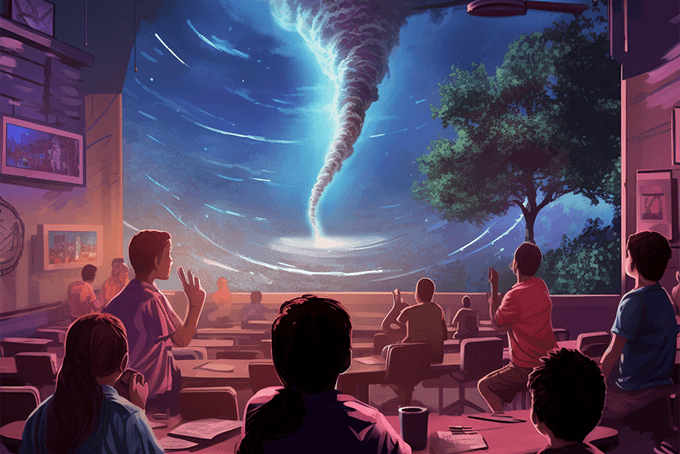 Low Tech Tuesday: Create A Tornado