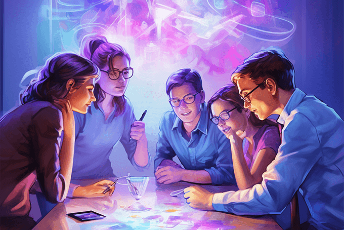 Low Tech: When Pictionary Meets Movie Quotes