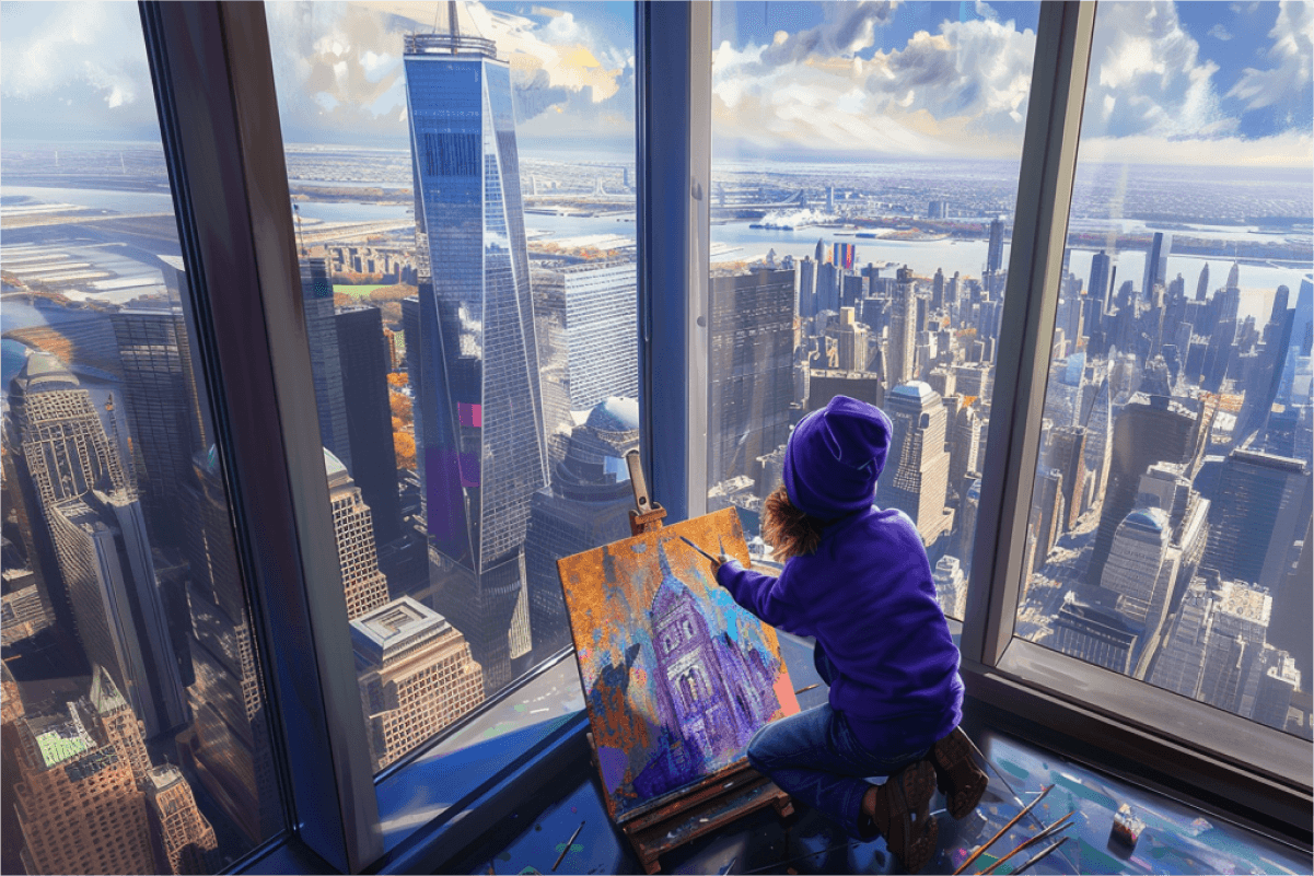 Fun Kids Art Activities Near One World Trade Center