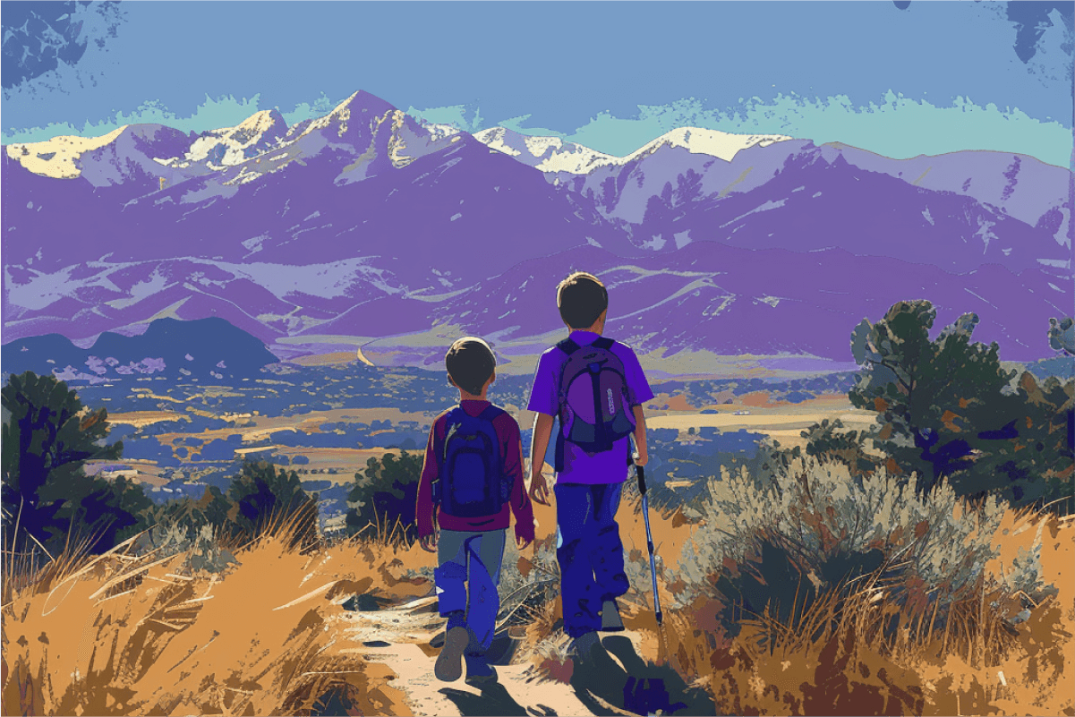 Hiking with kids in Colorado Springs