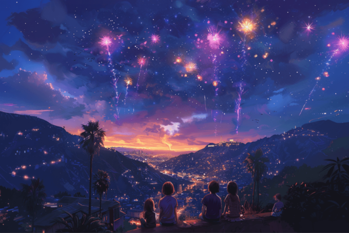 Best Las Vegas 4th of July Fireworks with Kids