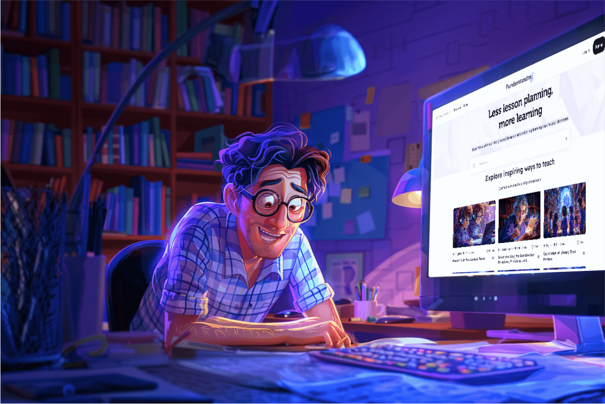 Free lesson plans for teachers on funderstanding