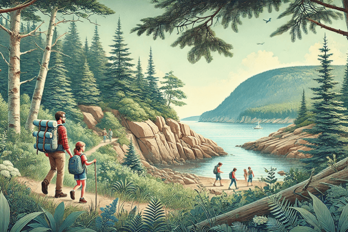 Visit the Acadia National Park with Kids