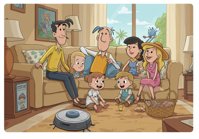 Robot Helpers: The Great Chore Takeover!