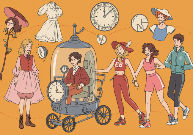 Fashion Time Machine: What Your Clothes Reveal About the World